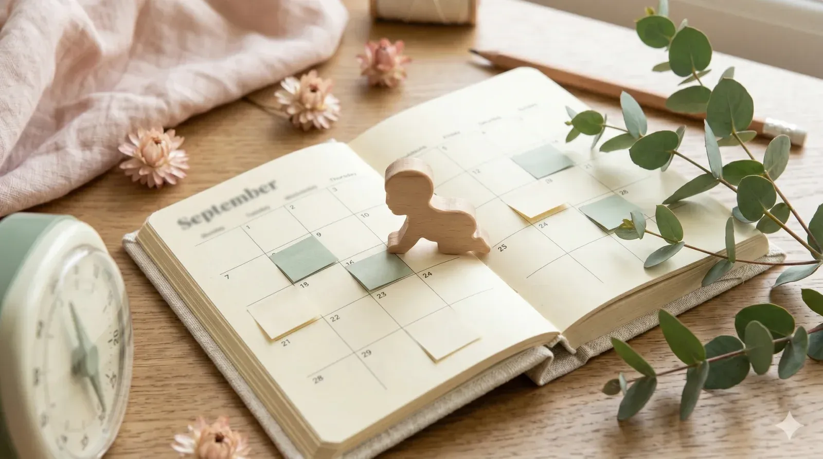 Guess the Due Date & Stats — baby shower game